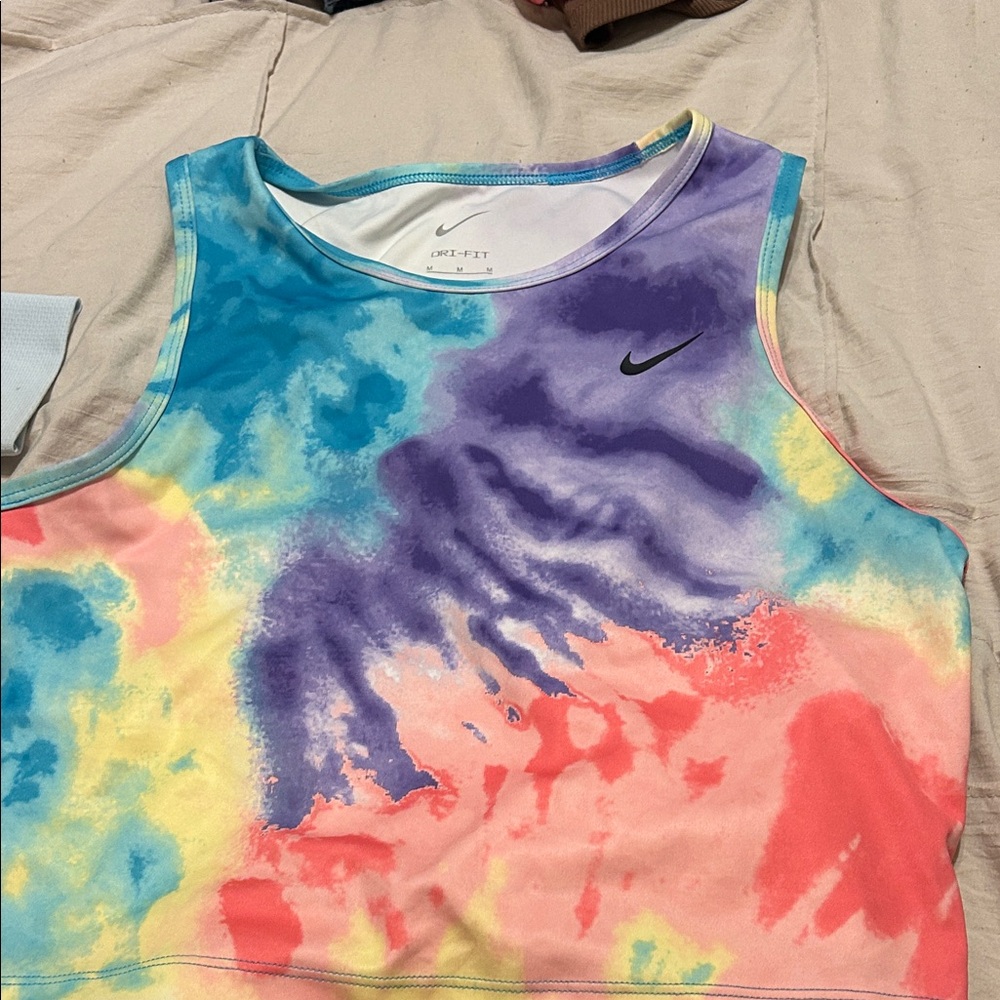 Nike Multicolor Tie-Dye Tank Top